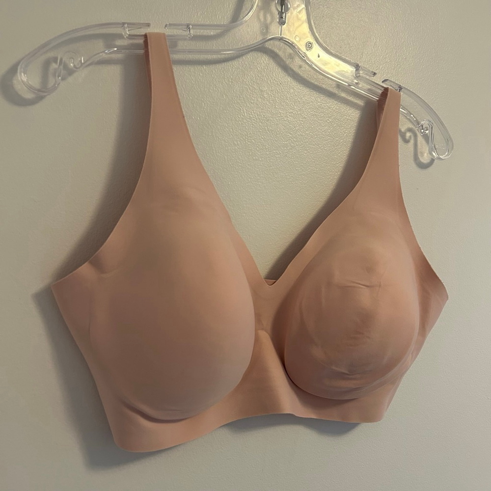 KNIX Revolution V Neck Bra Pink Size 36 F/G - Picture 5 of 12